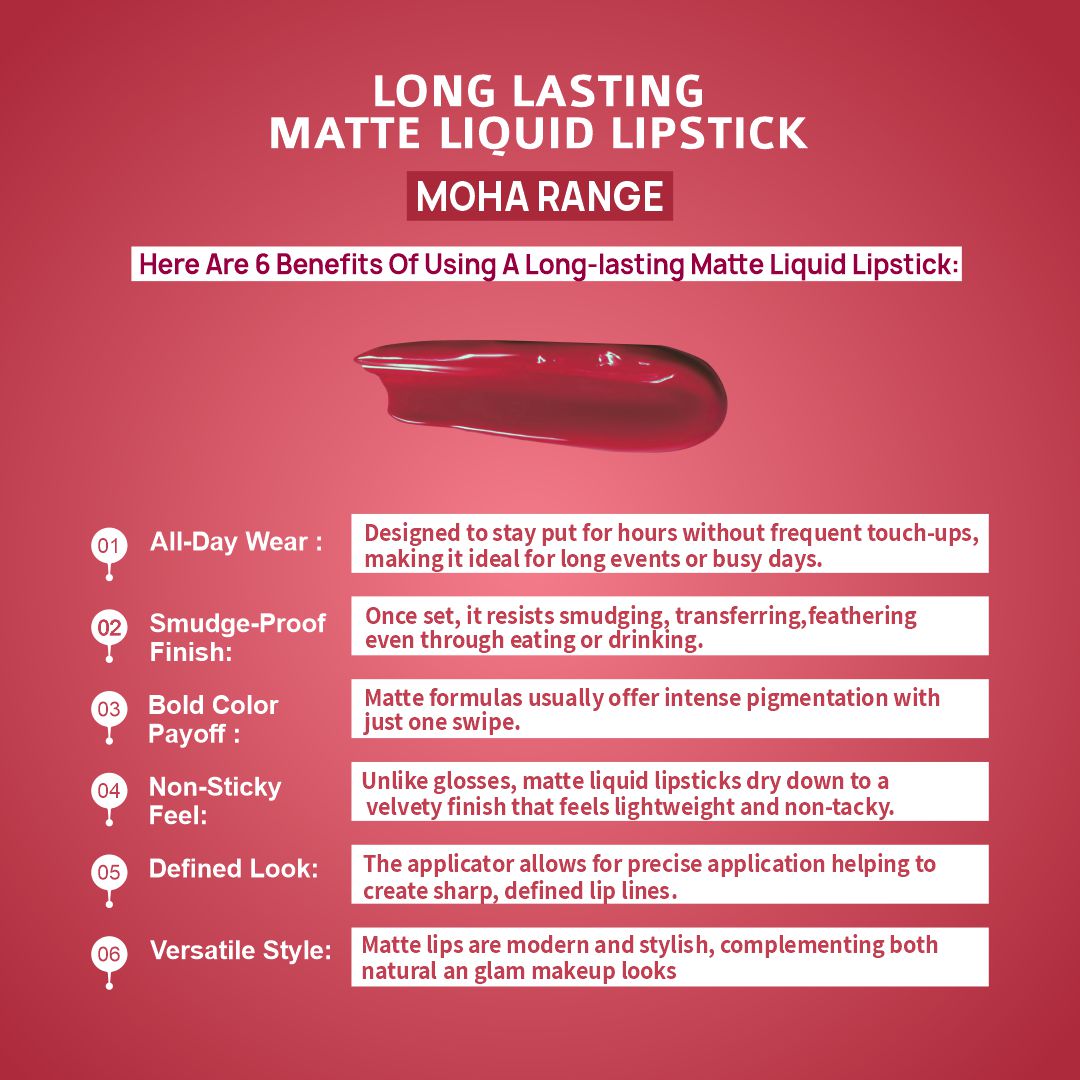 Moha Instant Glamour Long Lasting Smudge Proof Single Stroke
