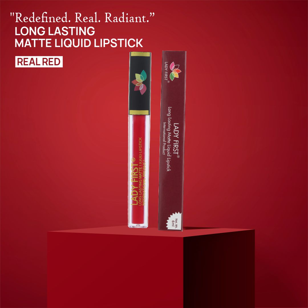 Real Red Instant Glamour Long Lasting Smudge Proof Single Stroke